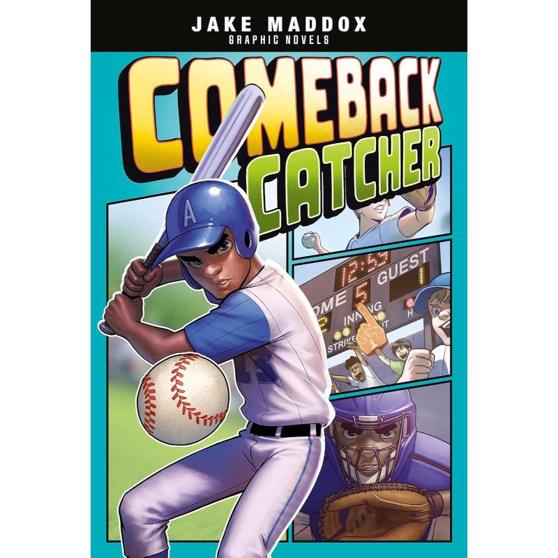 Comeback Catcher (Jake Maddox Graphic Novels), by Jake Maddox