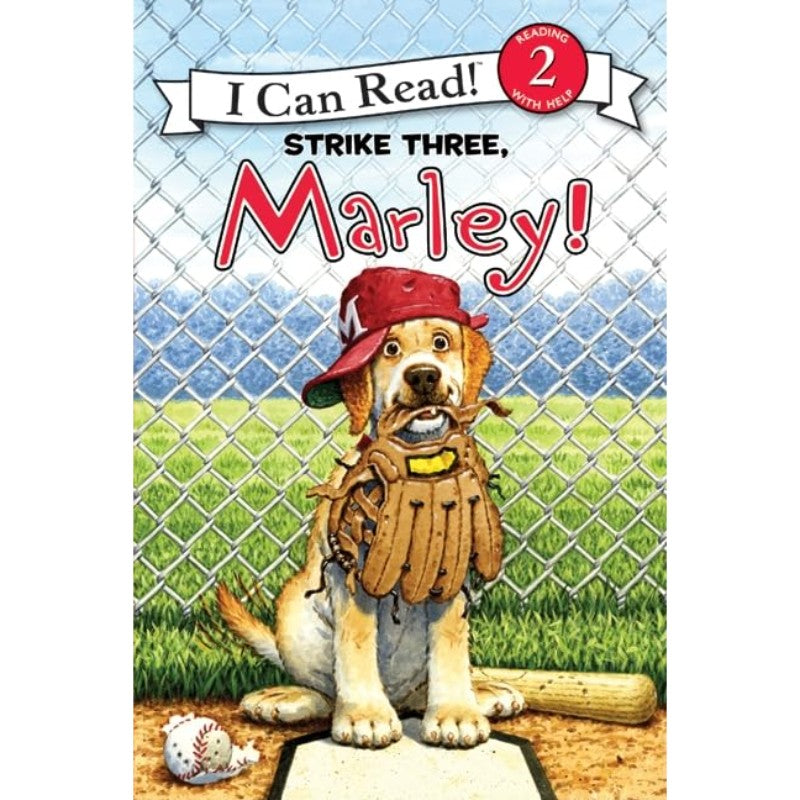 Marley: Strike Three, Marley! (I Can Read Level 2), by John Grogan