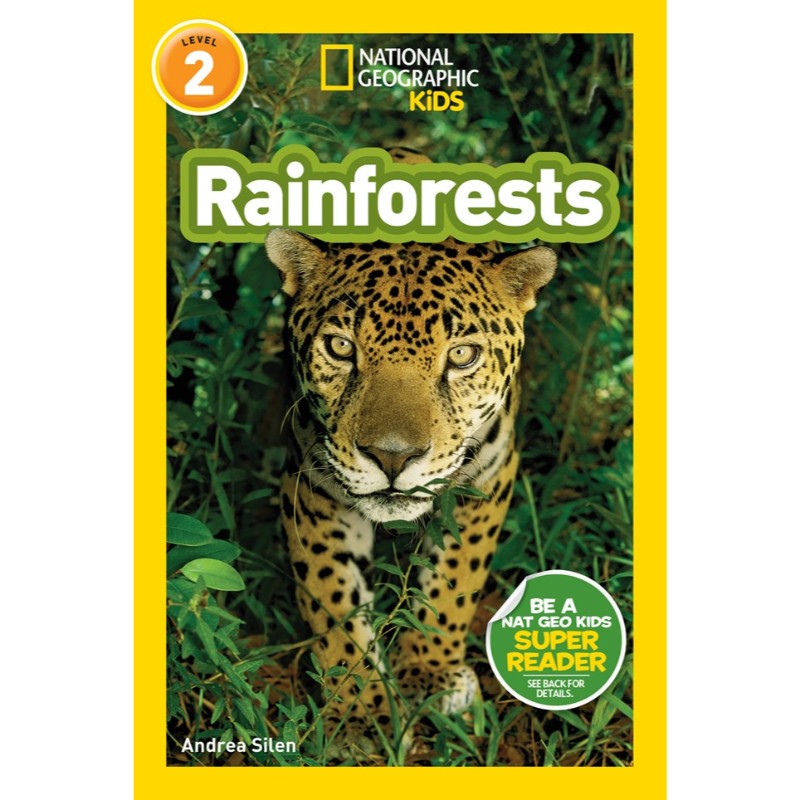 Rainforests (National Geographic Level 2), by Andrea Silen