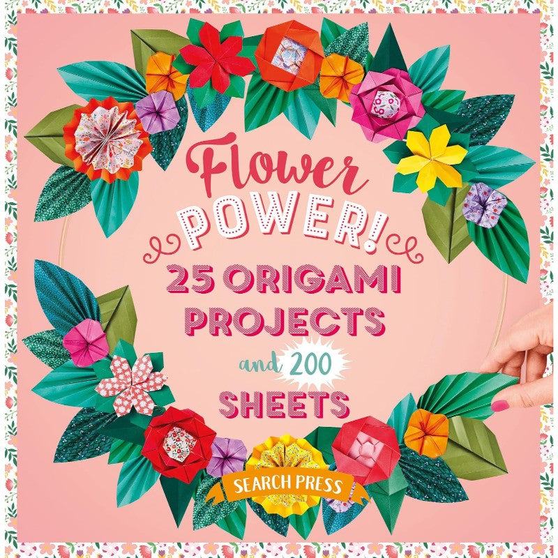 200 Origami Papers Flower Power!, by Joséphine Cormier