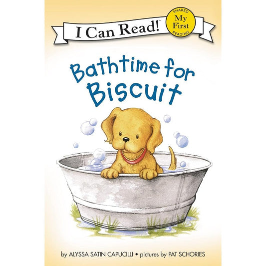 Bathtime for Biscuit (My First I Can Read), by Alyssa Satin Capucilli