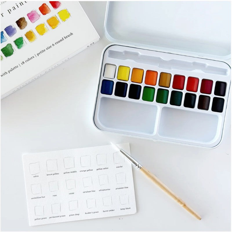 Watercolor Paint Set, by Emily Lex Studio