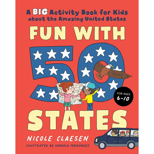 Fun with 50 States Activity Book, by Nicole Claesen