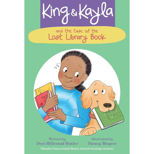 King & Kayla and the Case of the Lost Library Book (King & Kayla #8), by Dori Hillestad Butler