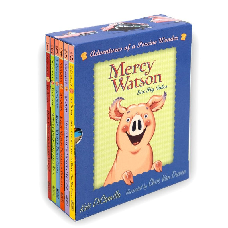 Mercy Watson Boxed Set (Books 1-6), by Kate DiCamillo