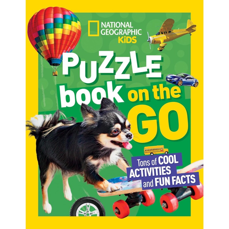 National Geographic Kids Puzzle Book: On the Go, by National Geographic Kids