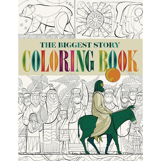 The Biggest Story Coloring Book, by Don Clark