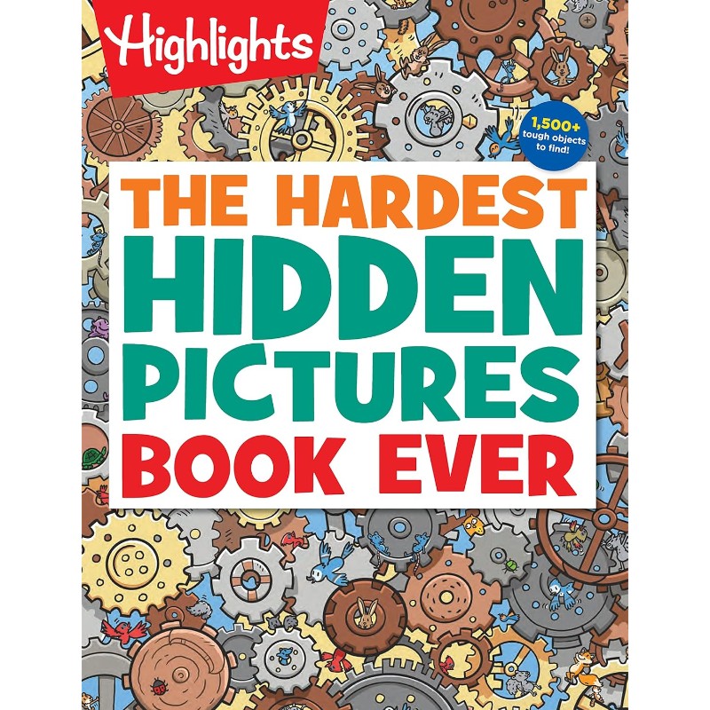 The Hardest Hidden Pictures Book Ever, by Highlights