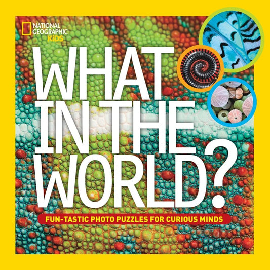 What in the World?: Fun-Tastic Photo Puzzles for Curious Minds, by National Geographic Kids